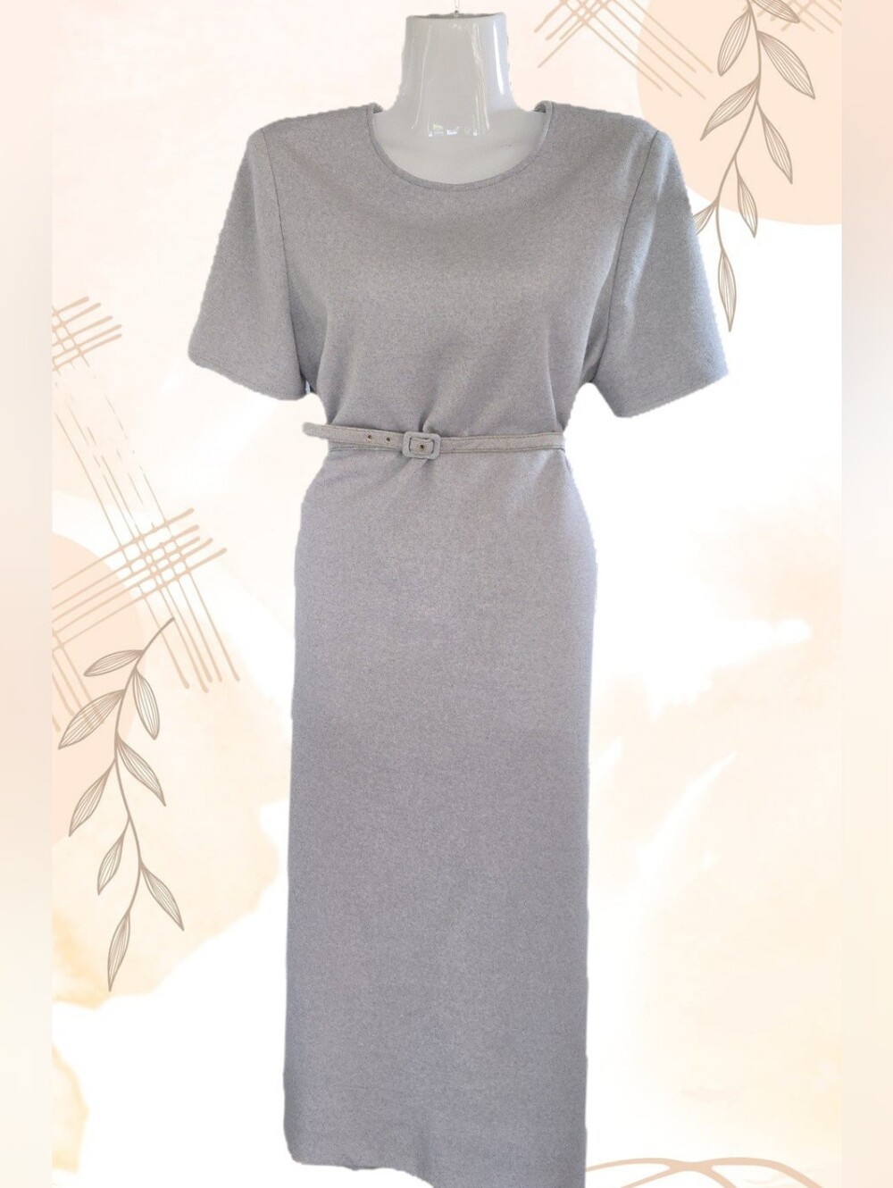 Vintage 60s Wool Blend Dress